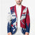 Svalbard Norway Blazer with Polar Bear Forest and Norwegian Flag - Wonder Print Shop
