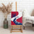 Svalbard Norway Canvas Wall Art with Polar Bear Forest and Norwegian Flag - Wonder Print Shop