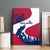 Svalbard Norway Canvas Wall Art with Polar Bear Forest and Norwegian Flag - Wonder Print Shop