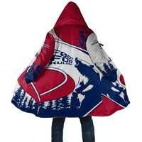 Svalbard Norway Cloak with Polar Bear Forest and Norwegian Flag - Wonder Print Shop