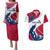 Svalbard Norway Couples Matching Puletasi and Hawaiian Shirt with Polar Bear Forest and Norwegian Flag - Wonder Print Shop