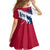 Svalbard Norway Family Matching Off Shoulder Short Dress and Hawaiian Shirt with Polar Bear Forest and Norwegian Flag - Wonder Print Shop