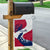Svalbard Norway Garden Flag with Polar Bear Forest and Norwegian Flag - Wonder Print Shop