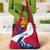 Svalbard Norway Grocery Bag with Polar Bear Forest and Norwegian Flag - Wonder Print Shop
