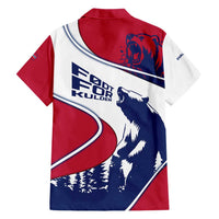 Svalbard Norway Hawaiian Shirt with Polar Bear Forest and Norwegian Flag - Wonder Print Shop