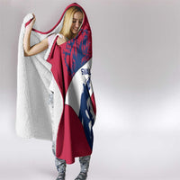Svalbard Norway Hooded Blanket with Polar Bear Forest and Norwegian Flag - Wonder Print Shop