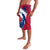 Svalbard Norway Lavalava with Polar Bear Forest and Norwegian Flag - Wonder Print Shop