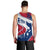 Svalbard Norway Men Tank Top with Polar Bear Forest and Norwegian Flag - Wonder Print Shop