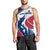 Svalbard Norway Men Tank Top with Polar Bear Forest and Norwegian Flag - Wonder Print Shop