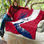 Svalbard Norway Quilt with Polar Bear Forest and Norwegian Flag - Wonder Print Shop