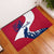 Svalbard Norway Rubber Doormat with Polar Bear Forest and Norwegian Flag - Wonder Print Shop