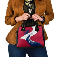 Svalbard Norway Shoulder Handbag with Polar Bear Forest and Norwegian Flag - Wonder Print Shop