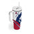 Svalbard Norway Tumbler With Handle with Polar Bear Forest and Norwegian Flag - Wonder Print Shop