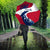Svalbard Norway Umbrella with Polar Bear Forest and Norwegian Flag - Wonder Print Shop