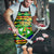 Nevis in Saint Kitts and Nevis Apron Geometric Pattern and Coat of Arms - Wonder Print Shop