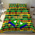Nevis in Saint Kitts and Nevis Bedding Set Geometric Pattern and Coat of Arms - Wonder Print Shop