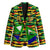 Nevis in Saint Kitts and Nevis Blazer Geometric Pattern and Coat of Arms - Wonder Print Shop