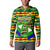 Nevis in Saint Kitts and Nevis Button Sweatshirt Geometric Pattern and Coat of Arms - Wonder Print Shop