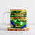 Nevis in Saint Kitts and Nevis Ceramic Mug Geometric Pattern and Coat of Arms - Wonder Print Shop