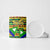 Nevis in Saint Kitts and Nevis Ceramic Mug Geometric Pattern and Coat of Arms - Wonder Print Shop
