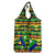 Nevis in Saint Kitts and Nevis Grocery Bag Geometric Pattern and Coat of Arms - Wonder Print Shop