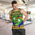 Nevis in Saint Kitts and Nevis Men Tank Top Geometric Pattern and Coat of Arms - Wonder Print Shop