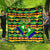 Nevis in Saint Kitts and Nevis Quilt Geometric Pattern and Coat of Arms - Wonder Print Shop