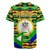 Nevis in Saint Kitts and Nevis Rugby Jersey Geometric Pattern and Coat of Arms - Wonder Print Shop