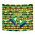 Nevis in Saint Kitts and Nevis Tapestry Geometric Pattern and Coat of Arms - Wonder Print Shop
