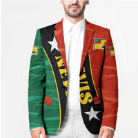 Nevis in Saint Kitts and Nevis Blazer Star Design and Coat of Arms - Wonder Print Shop
