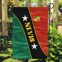 Nevis in Saint Kitts and Nevis Garden Flag Star Design and Coat of Arms - Wonder Print Shop