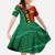 Nevis in Saint Kitts and Nevis Kid Short Sleeve Dress Star Design and Coat of Arms - Wonder Print Shop