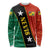Nevis in Saint Kitts and Nevis Long Sleeve Shirt Star Design and Coat of Arms - Wonder Print Shop