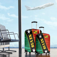 Nevis in Saint Kitts and Nevis Luggage Cover Star Design and Coat of Arms - Wonder Print Shop