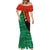Nevis in Saint Kitts and Nevis Mermaid Dress Star Design and Coat of Arms - Wonder Print Shop