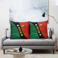 Nevis in Saint Kitts and Nevis Pillow Cover Star Design and Coat of Arms - Wonder Print Shop