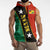 Nevis in Saint Kitts and Nevis Sleeveless Zip Hoodie Star Design and Coat of Arms - Wonder Print Shop