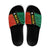Nevis in Saint Kitts and Nevis Slide Sandals Star Design and Coat of Arms - Wonder Print Shop