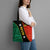 Nevis in Saint Kitts and Nevis Tote Bag Star Design and Coat of Arms - Wonder Print Shop