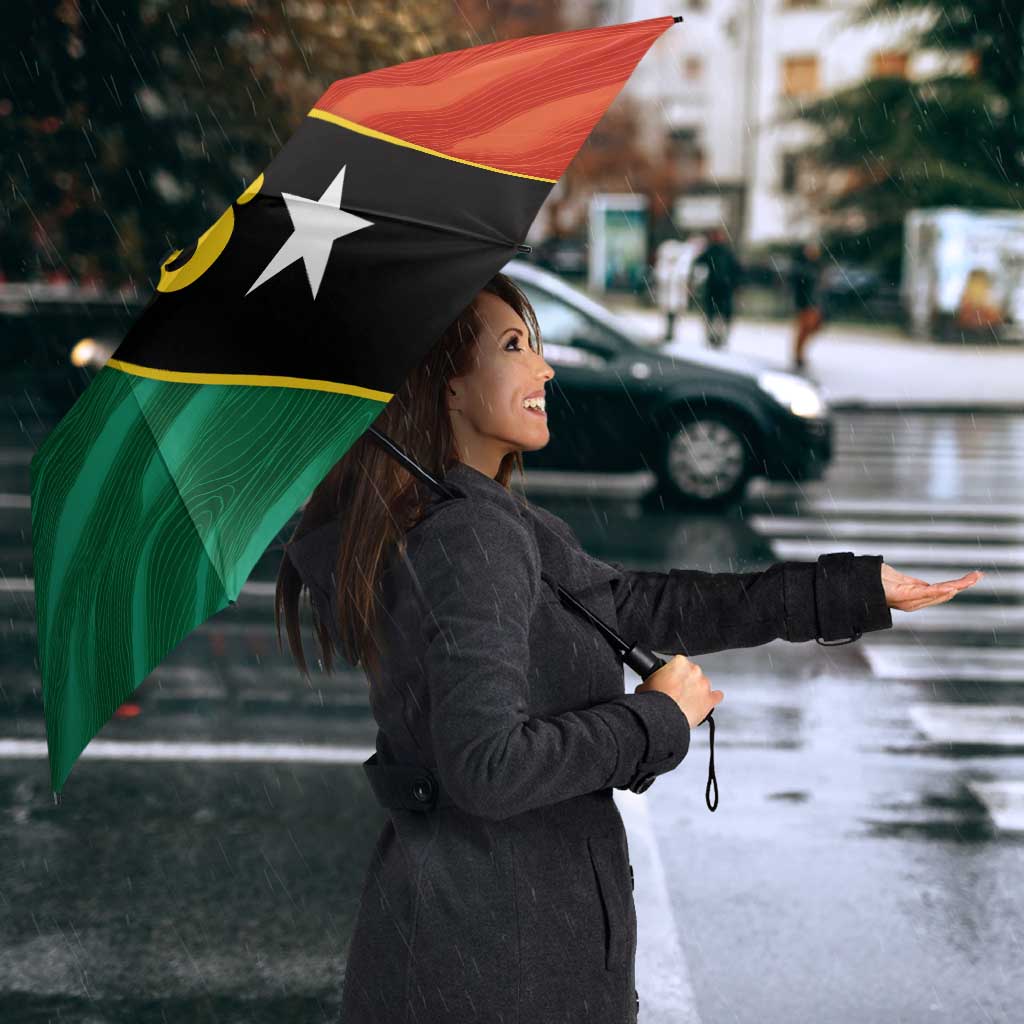 Nevis in Saint Kitts and Nevis Umbrella Star Design and Coat of Arms - Wonder Print Shop