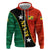 Nevis in Saint Kitts and Nevis Zip Hoodie Star Design and Coat of Arms - Wonder Print Shop