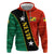 Nevis in Saint Kitts and Nevis Zip Hoodie Star Design and Coat of Arms - Wonder Print Shop