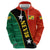 Nevis in Saint Kitts and Nevis Zip Hoodie Star Design and Coat of Arms - Wonder Print Shop