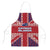 Cayman Islands Christmas Apron Xmas Pattern and Coat of Arms - Wonder Print Shop