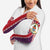 Cayman Islands Christmas Arm Sleeves Xmas Pattern and Coat of Arms - Wonder Print Shop