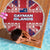 Cayman Islands Christmas Beach Blanket Xmas Pattern and Coat of Arms - Wonder Print Shop