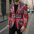 Cayman Islands Christmas Blazer Xmas Pattern and Coat of Arms - Wonder Print Shop