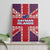 Cayman Islands Christmas Canvas Wall Art Xmas Pattern and Coat of Arms - Wonder Print Shop