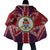 Cayman Islands Christmas Cloak Xmas Pattern and Coat of Arms - Wonder Print Shop
