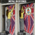 Cayman Islands Christmas Door Cover Xmas Pattern and Coat of Arms - Wonder Print Shop